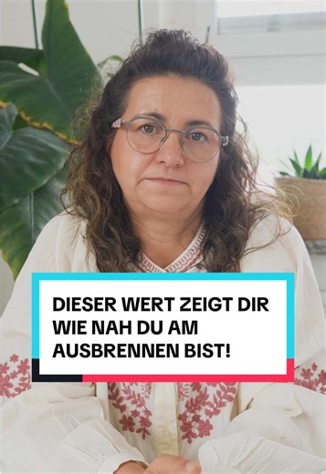 Dieser Wert zeigt dir wie nah du am ausbrennen bist! Folge diesem Kanal, wenn du mehr über Prävention und Gesundheit erfahren willst. 🌿 #Gesundheit #Prävention #Hausarzt #Gesundheitstipps