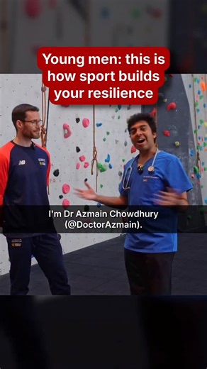 Dr Azmain Chowdhury on Instagram: "Building resilience isn’t about being fearless - it’s about taking one small step outside your comfort zone and realising you’re capable of more than you thought. 💪 Really proud to have collaborated with the University of Birmingham and Professor Ruth Page for their project, Influencer Stories of Mental Health and Young People. A huge thank you to senior instructor and nutritionist Peter Antonio for sharing his wisdom and lived experience. The key takeaways: �