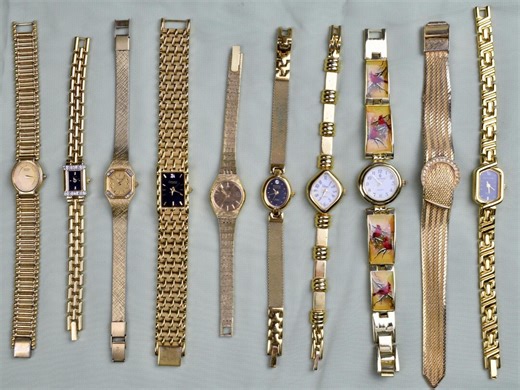 Vintage Gold Women's Watches - Etsy