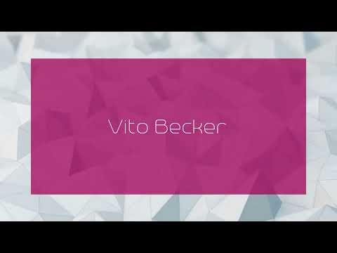 Vito Becker - appearance