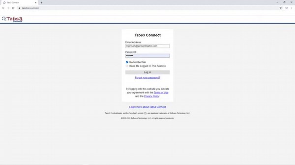 Using Timers in Tabs3 Connect