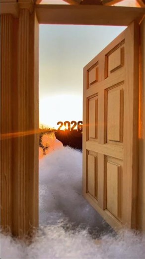 Welcome 2026 🚪✨ | A New Door Opens #newyear #happynewyear #2026 #2025
