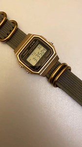 Reloj Casio F-91W en dorado y negro vintage 😍⌚️ #relojes #watches #Retro #watchcollector #vintage #casio #casiowatch | spacetime.es