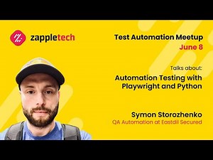 Symon Storozhenko - Automation Testing with Playwright and Python