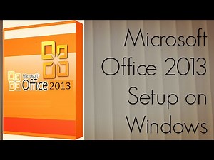 Microsoft Office 2013 Setup on Windows - Office 365 Home Premium Preview