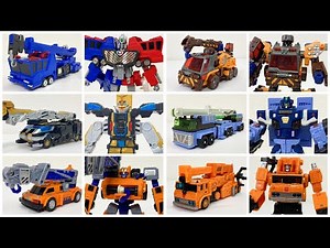 【MY best クレーン車×変形・合体ロボ！】超竜神 ゴーバスタービート グラップ インフェルノV デモリッシャー グラップル 勇者王ガオガイガー 特命戦隊ゴーバスターズ トランスフォーマー