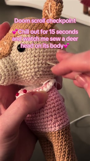 Just chill out for awhile here 💗 #crochet#sewing#chillout#calming#crochetcontent