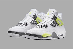 Air Jordan 4 GS "Light Lemon Twist" Keeps It Fresh