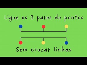 🔵🔴🟡 Veja como fazer desafio de ligar os pares de pontos iguais sem cruzar linhas | Raciocínio Lógico
