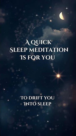Can’t Quite the Mind? My sleep 😴 meditation will have you drifting off in 5 min. Drops 4/1 @ 8 PM