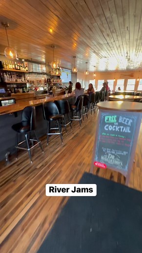 River Jams - Amazing food and drinks with a view! 🥃 #wisconsin #chippewafalls #bar #restaurant #fishfry #fish #fishtacos #burgers #midwest #beer | Ryan Ruebl