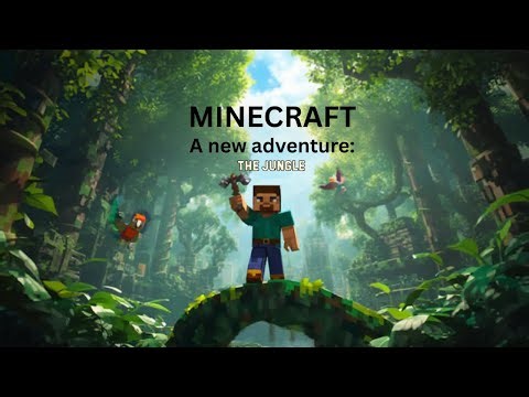 Surviving the Jungle in Minecraft: DAY 1