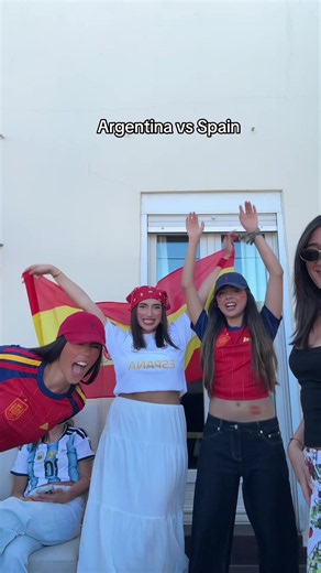 Us vs Anto @Anto Rocca @Romi Chiodi @jujuuu @isa #fifaworldcup #worldcup #argentinavspain #madridworldcup