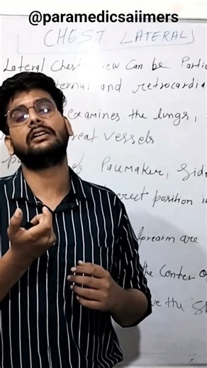 chest lateral view #education #medicalimaging #medicmind #radiographer #biology #medicaltest #xray