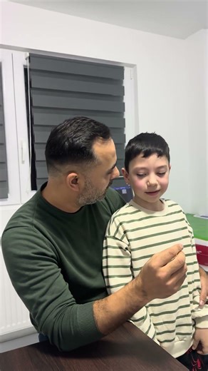 Cel mai frumos pacient pe care l-a avut tati. Si fanul meu ♥️ #sofiabrindas #fans #love #live #fyp