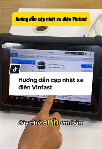 Hướng dẫn cập nhật dòng xe điện Vin trên máy Autel Ms906 max #autel #autelms906max #máychẩnđoánxe #xedienvinfast #diy