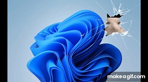 1 Hour Cat Eating Chips Through Windows 11 Live Wallpaper 4K on Make a GIF