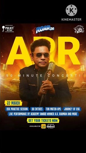 💛 CSK ROAR’26 🔥 ft. A. R. Rahman 🎤 | Full Event Vibes