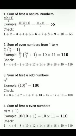Smart Math Tricks: Easy Formulas to Find Sums in Seconds! #shorts