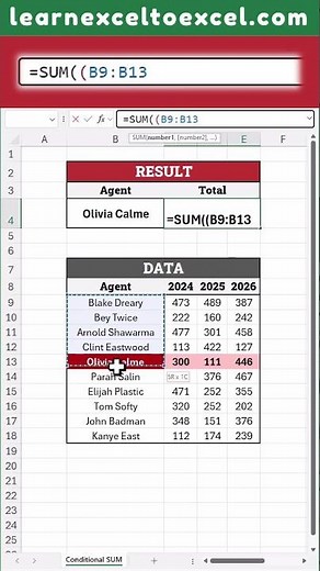 Conditional SUM in #Excel with Dynamic Array Formula - Sum with Multiple Conditions / Criteria