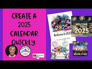 Creating a 2025 Calendar Quickly