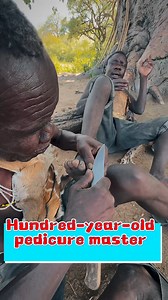 73M views · 346K reactions | Hadzabe Tribe bushmen show us their ancient techniques and ways of keeping their nails short as they live in the nature solely from natural resources and depending on each other to help with everything 殺 | Foodie World | Facebook