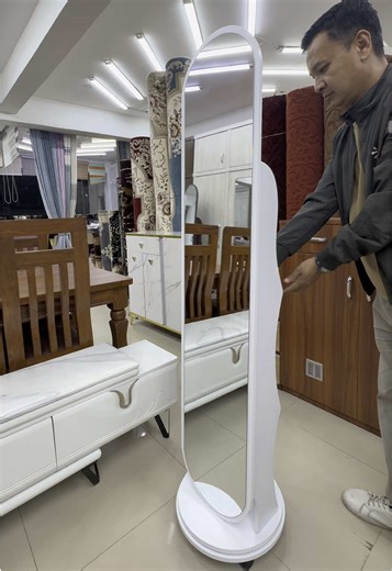 🪞RESTOCKED!! Revolving Mirror Now Restock At Stupa Furniture 📍Kumaripati #mirror #restock #stupafurniture #fyp