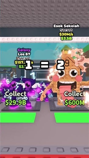 Real value of Galaxy Los 67 🤯 | Roblox Steal a Brainrot #roblox #stealabrainrot #shorts #brainrot