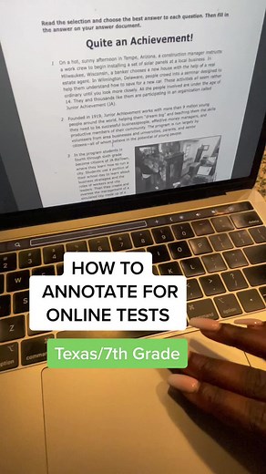 Online Test Annotations: A Teacher's Guide