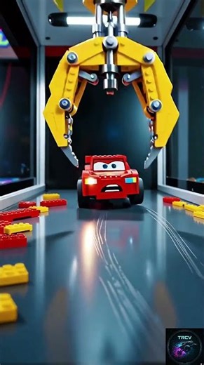 DANGER! The GIANT LEGO Claw Machine Tried to Grab My Car! 🕹️