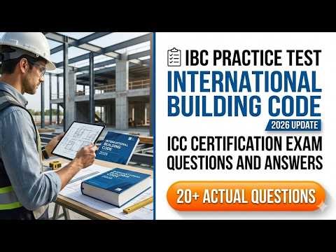 The Road to the 2026 IBC Certification: Master the International Building Code Exam