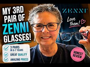 Zenni Optical Review: My 3rd Pair of Glasses! Are They Worth It?