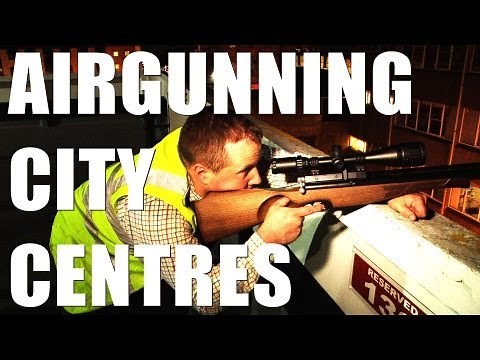 Shooting pigeons in city centres