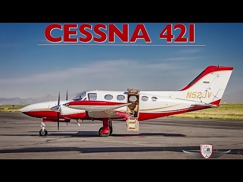 1973 Cessna 421 twin-engine flight tour