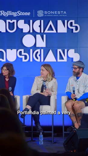 Sleater-Kinney and John Gourley (Portugal. The Man) took the stage for Sonesta Hotels & Resorts x Rolling Stone’s final Musicians on Musicians live event of 2025, honoring the city, the scene, and the community that built Portland’s legendary place in rock. | Rolling Stone