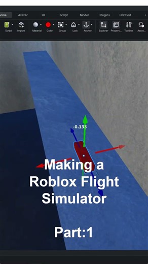 Making A Roblox Flight SImulator