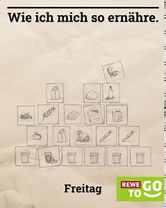 94K views · 66 reactions | Bei uns bekommst du für jeden Tag die passenden Snacks 縷索, egal ob die Pyramide noch steht oder schon zusammengebrochen ist.  | REWE To Go | Facebook