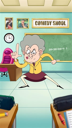 No laughing in my class!😡 #2danimation #animation #relatable #cartoon #schoolrules #funny #amongus