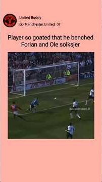 Rudd Van Nistelroy benched Forlan and solksjer #manchesterunited #shorts #viralshorts