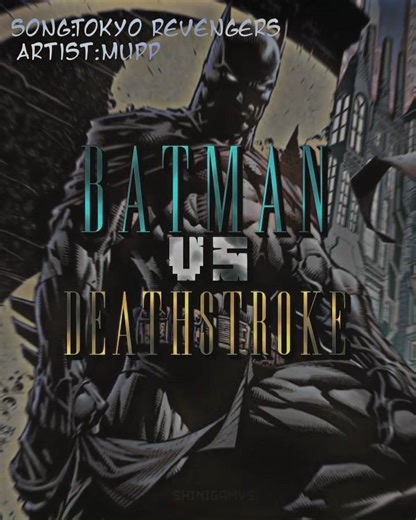 Batman (comics) Vs Deathstroke (comics) (my opinion)#shorts