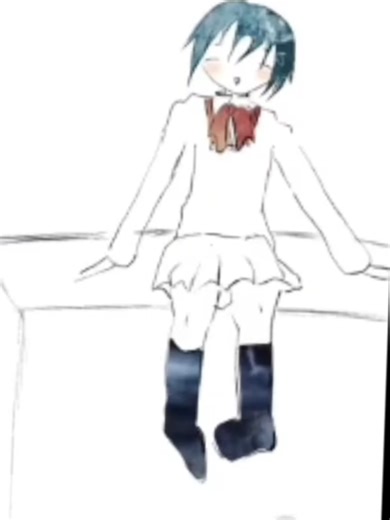 the corpse is dancing #sayakamiki #kikuo #fyp #animation #madokamagica