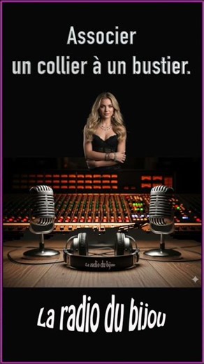 Associer Collier à un bustier #conseilsmode#bijoux #bijouxfemme