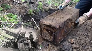 Opening Forgotten WWII Supply Boxes Buried for Decades