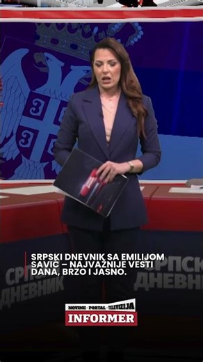 POČEO JE SRPSKI DNEVNIK! Ostanite uz INFORMER TV! ❤️📺