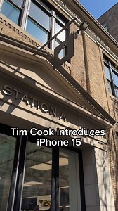 Tim Cook introduces iPhone 15 | Matt Friend