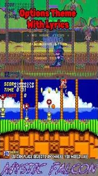 Sonic 2 - Options Theme With Lyrics