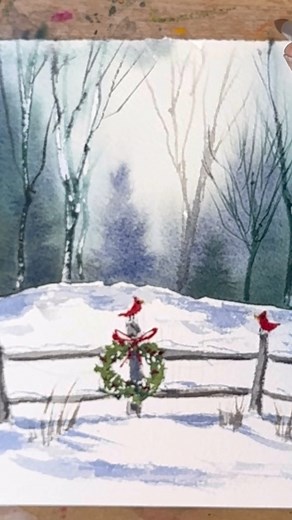 65K views · 1.3K reactions | Check out my latest tutorial on YouTube- link in comments. #watercolorpainting #watercolor #watercolorcards #watercolorforbeginners #beginnerwatercolor | Ellen Crimi-Trent Art and Design | Facebook