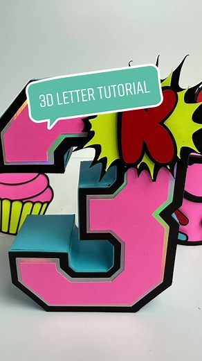 Easy 3D Letter Tutorial
