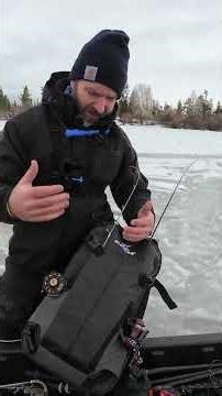 Ice Fishing Clam Outdoors Slim Backpack Review #lyonsuntamedpath #fishing #clamoutdoors #icefishing