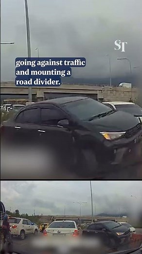 Malaysian cop rips open car door with bare hands to stop fleeing suspects